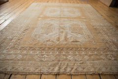 7x8.5 Vintage Distressed Oushak Carpet // ONH Item 10867 Image 6