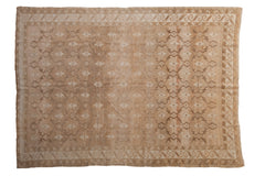 6x8.5 Vintage Distressed Oushak Carpet // ONH Item 10868