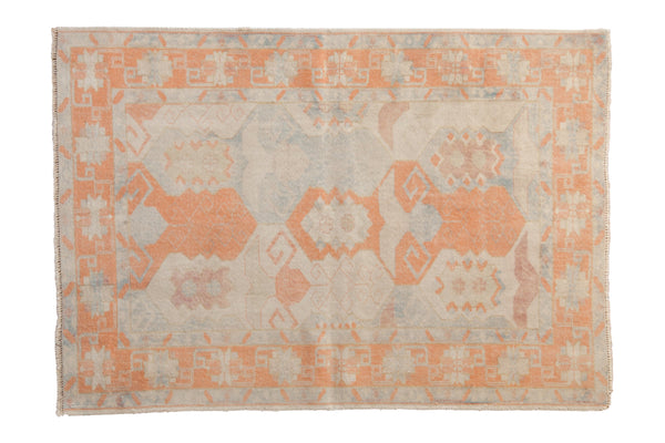 4x5.5 Vintage Distressed Oushak Rug // ONH Item 10869