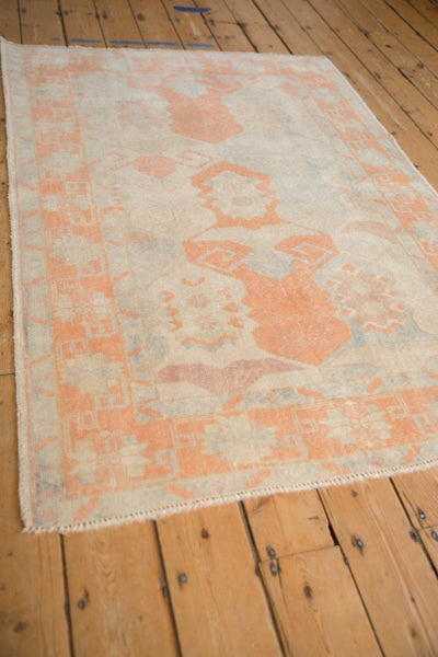 4x5.5 Vintage Distressed Oushak Rug // ONH Item 10869 Image 2