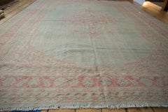 7.5x10 Vintage Distressed Oushak Carpet // ONH Item 10874 Image 3
