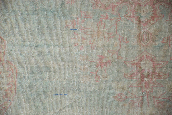 7.5x10 Vintage Distressed Oushak Carpet // ONH Item 10874 Image 4