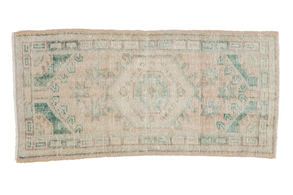 2x4 Vintage Distressed Oushak Rug Runner // ONH Item 10884