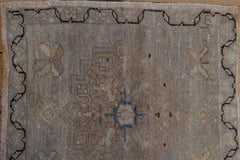 1.5x2 Vintage Distressed Oushak Square Rug Mat // ONH Item 10885 Image 2