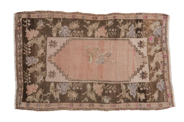 2.5x4 Vintage Distressed Oushak Rug // ONH Item 10890