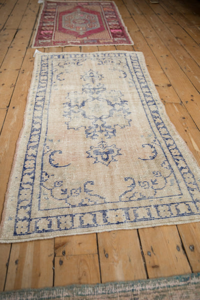 2.5x4.5 Vintage Distressed Oushak Rug // ONH Item 10895 Image 3