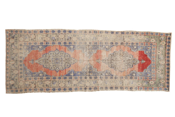3x8 Vintage Distressed Oushak Rug Runner // ONH Item 10899