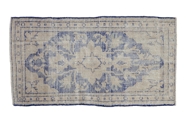 2.5x4.5 Vintage Distressed Oushak Rug // ONH Item 10901