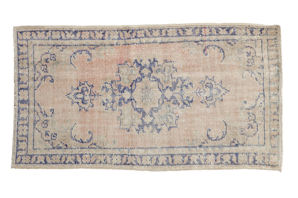 2.5x4.5 Vintage Distressed Oushak Rug // ONH Item 10902