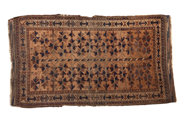 3x5 Antique Belouch Rug // ONH Item 10906