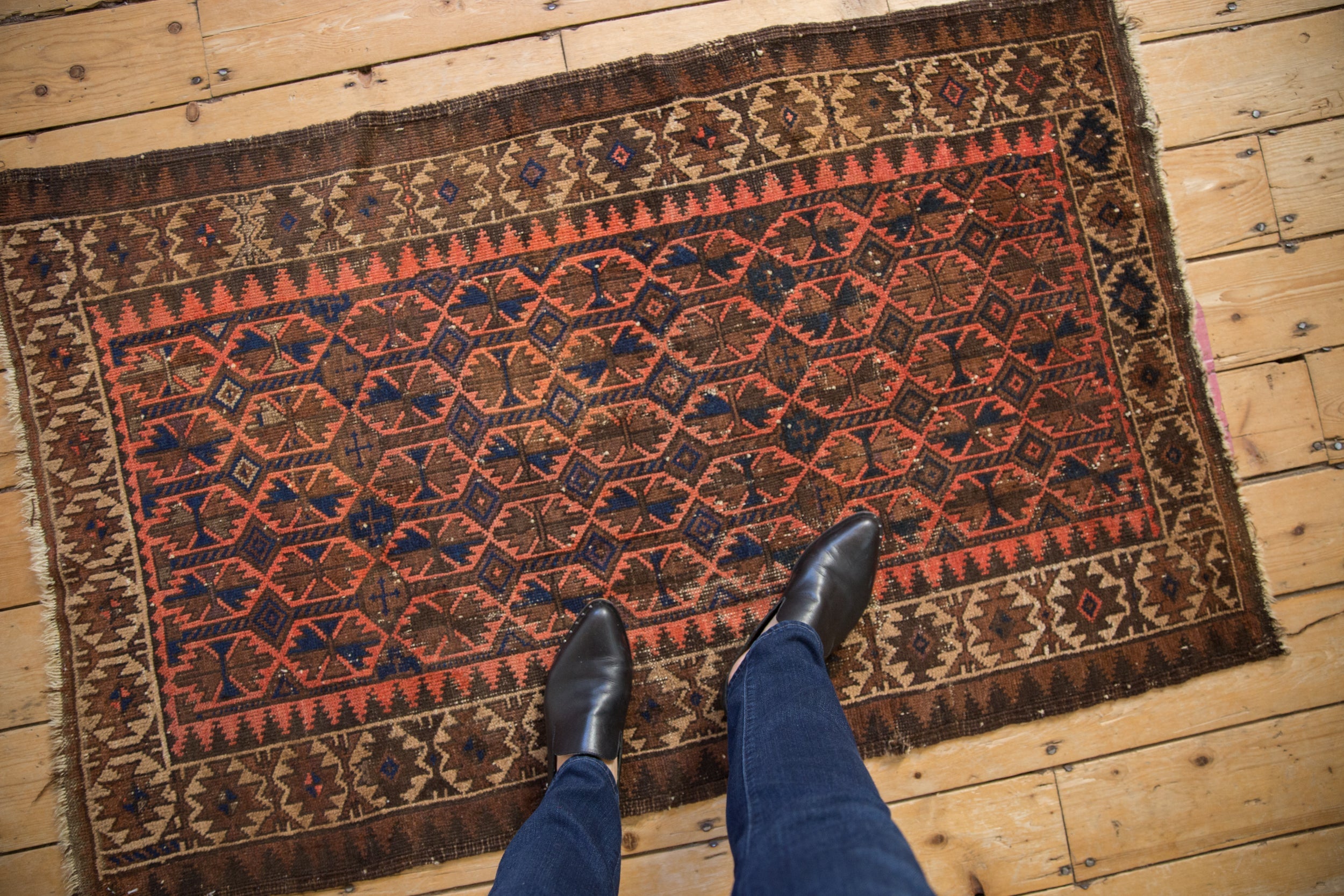 3x6 Vintage Belouch Rug Runner // ONH Item 10908 Image 1