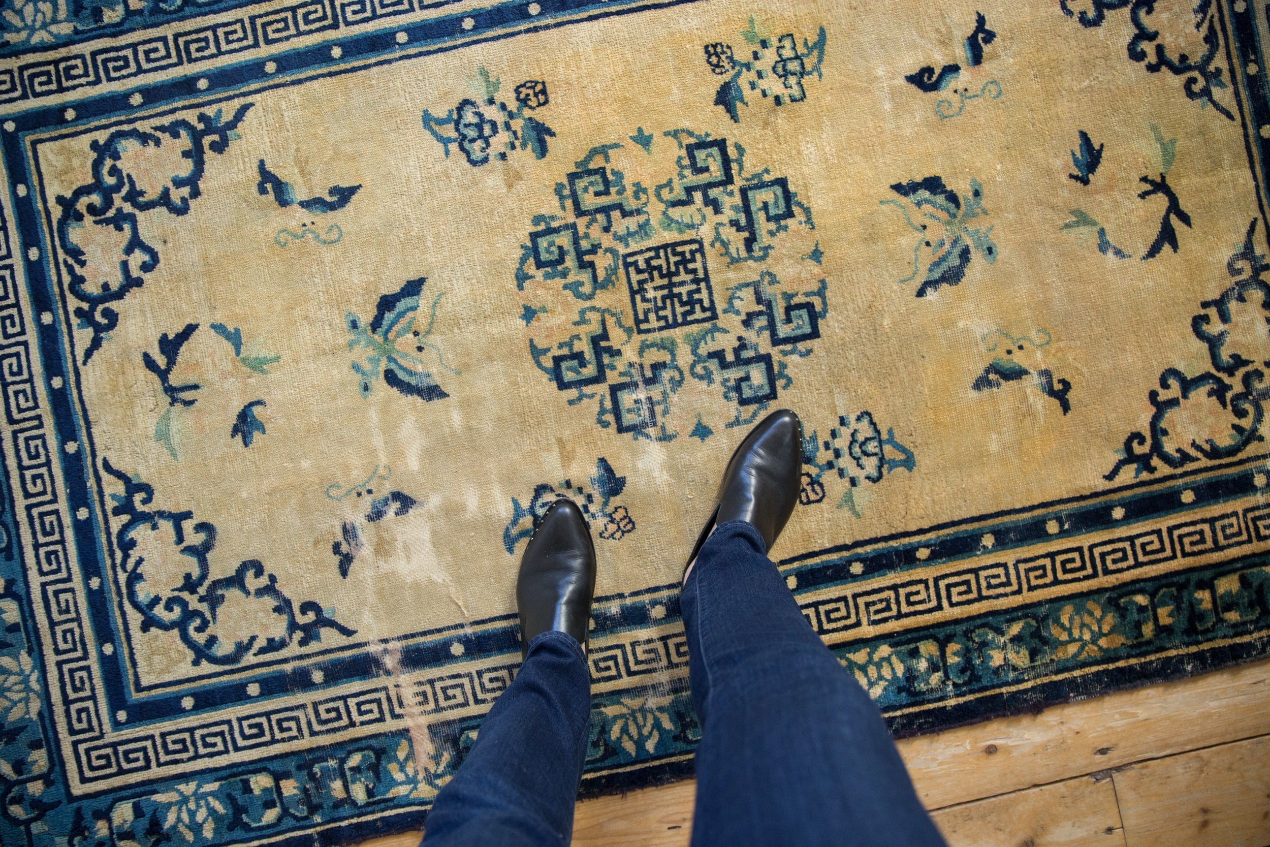 4x6.5 Vintage Peking Rug // ONH Item 10912 Image 1