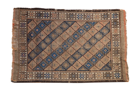 2.5x3.5 Vintage Belouch Rug // ONH Item 10916