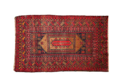 3x5 Vintage Afghan Rug // ONH Item 10917