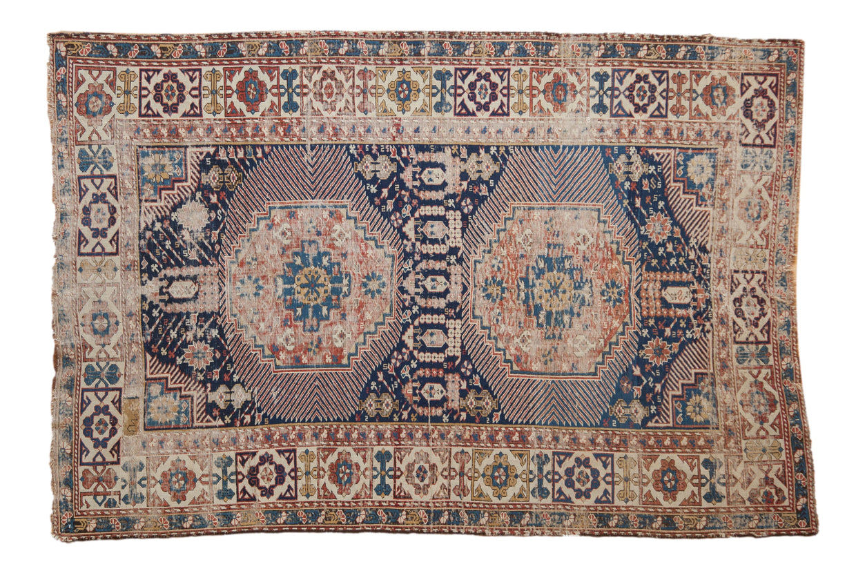 4.5x6.5 Antique Shirvan Rug // ONH Item 10924