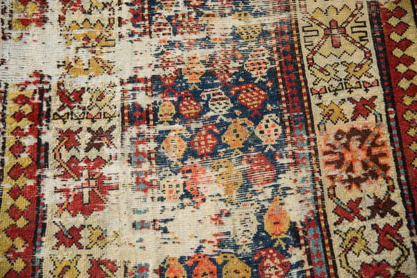 3.5x10 Vintage Caucasian Rug Runner // ONH Item 10927 Image 8