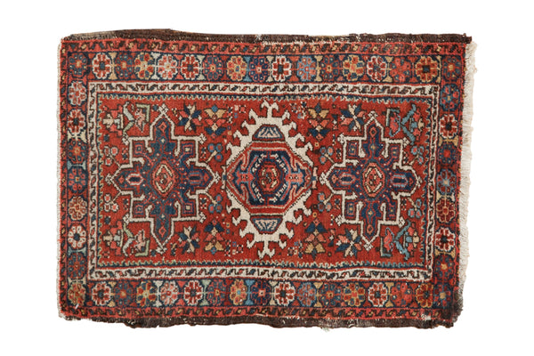 2x3 Vintage Karaja Rug Mat // ONH Item 10933