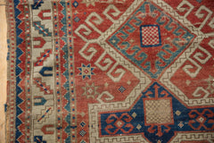 3.5x4 Antique Kazak Square Rug // ONH Item 10943 Image 6