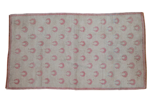 4x7 Vintage Distressed Oushak Rug // ONH Item 10950