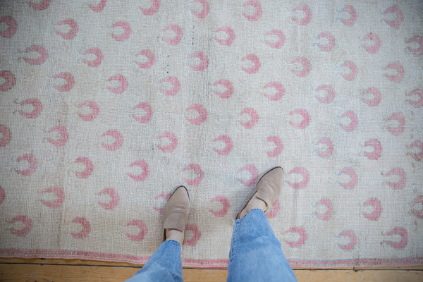 4x7 Vintage Distressed Oushak Rug // ONH Item 10950 Image 1