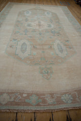 6x9.5 Vintage Distressed Oushak Carpet // ONH Item 10957 Image 6