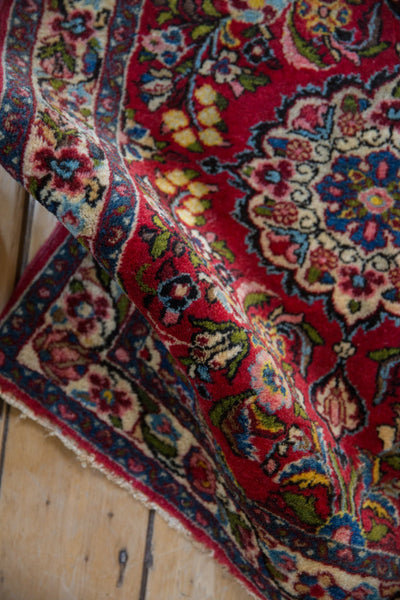 2.5x2.5 Vintage Qazvin Square Rug Mat // ONH Item 10962 Image 6