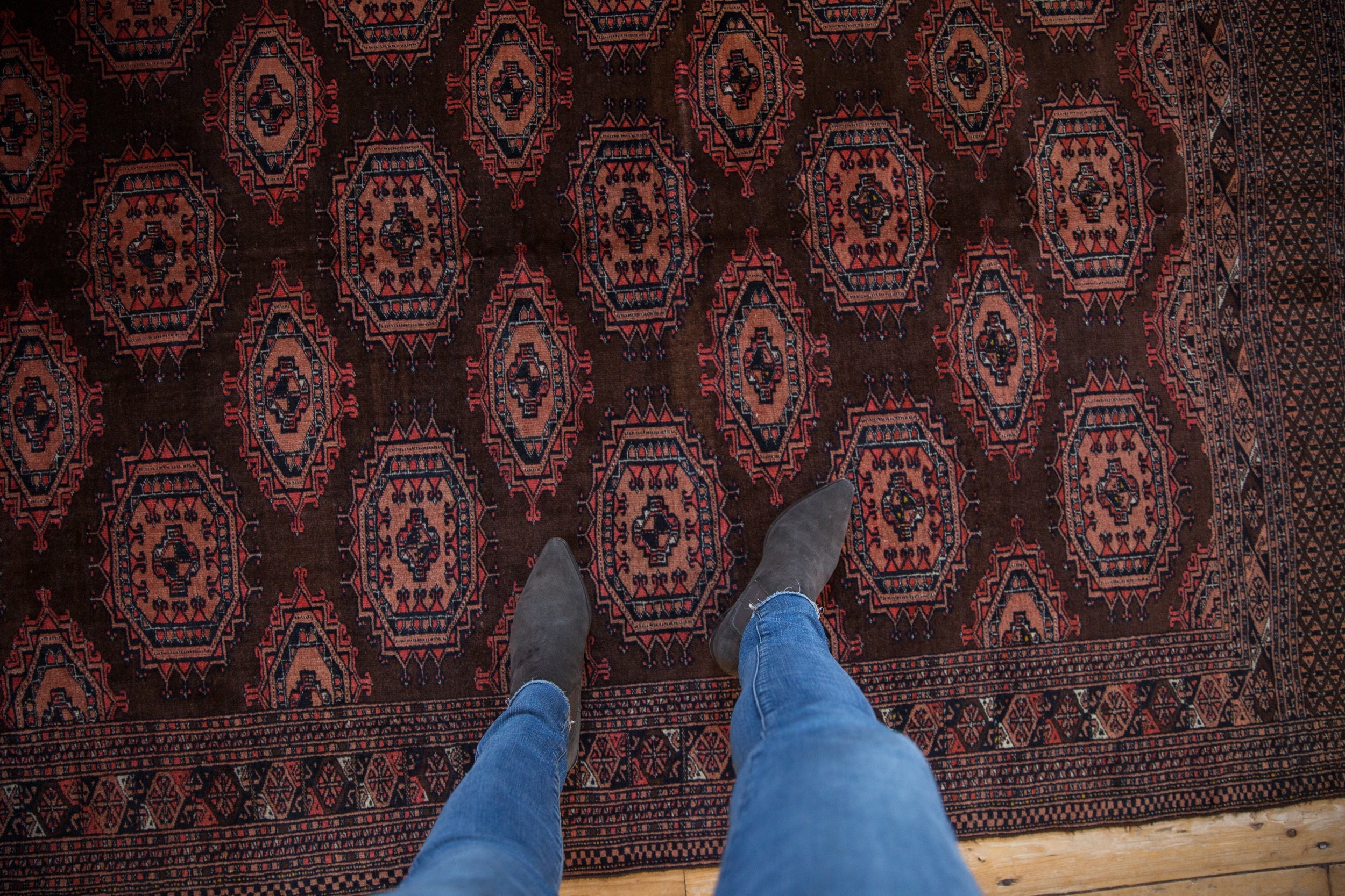 5x7.5 Vintage Turkmen Rug // ONH Item 10964 Image 1