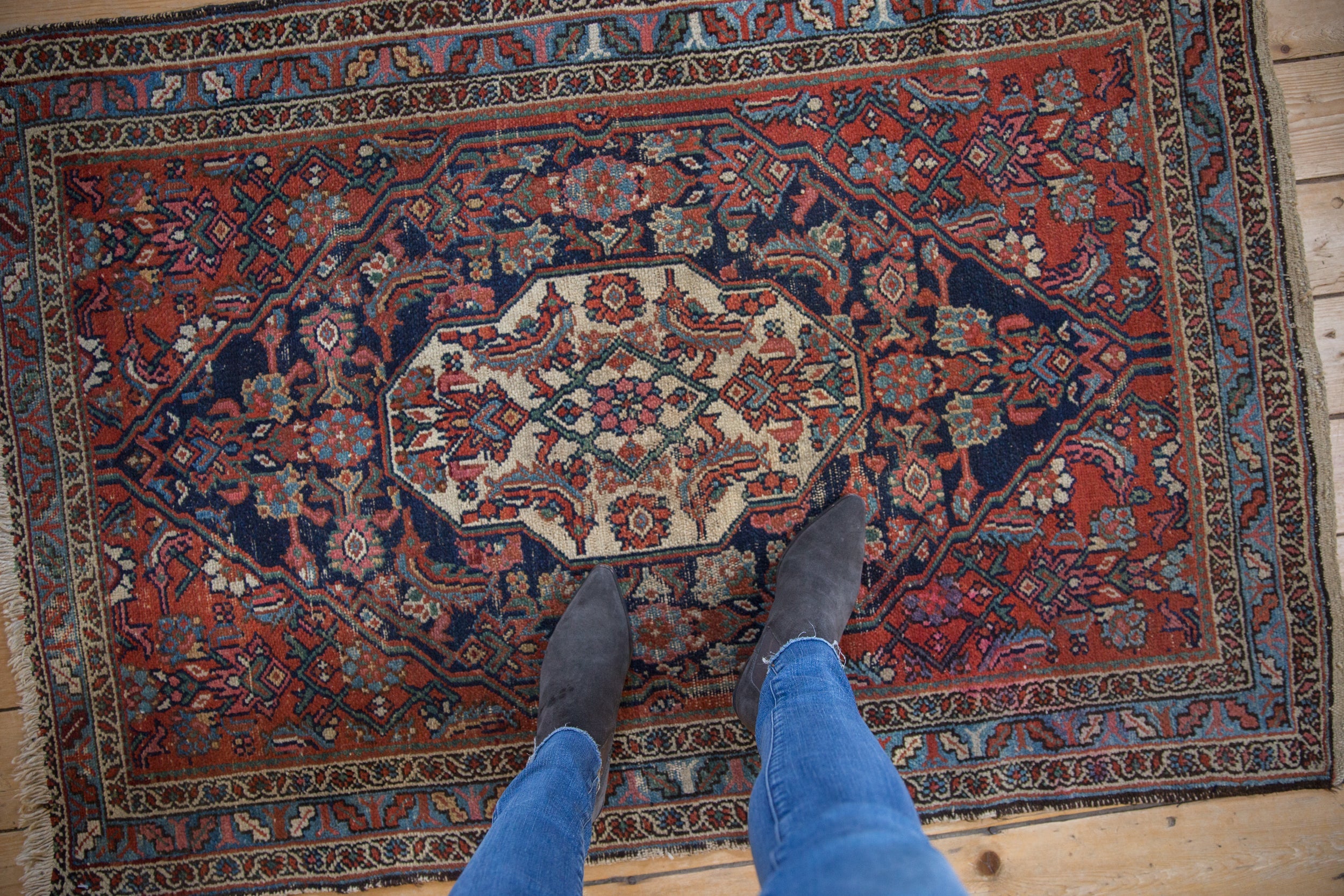 3.5x5 Vintage Bibikabad Rug // ONH Item 10965 Image 1