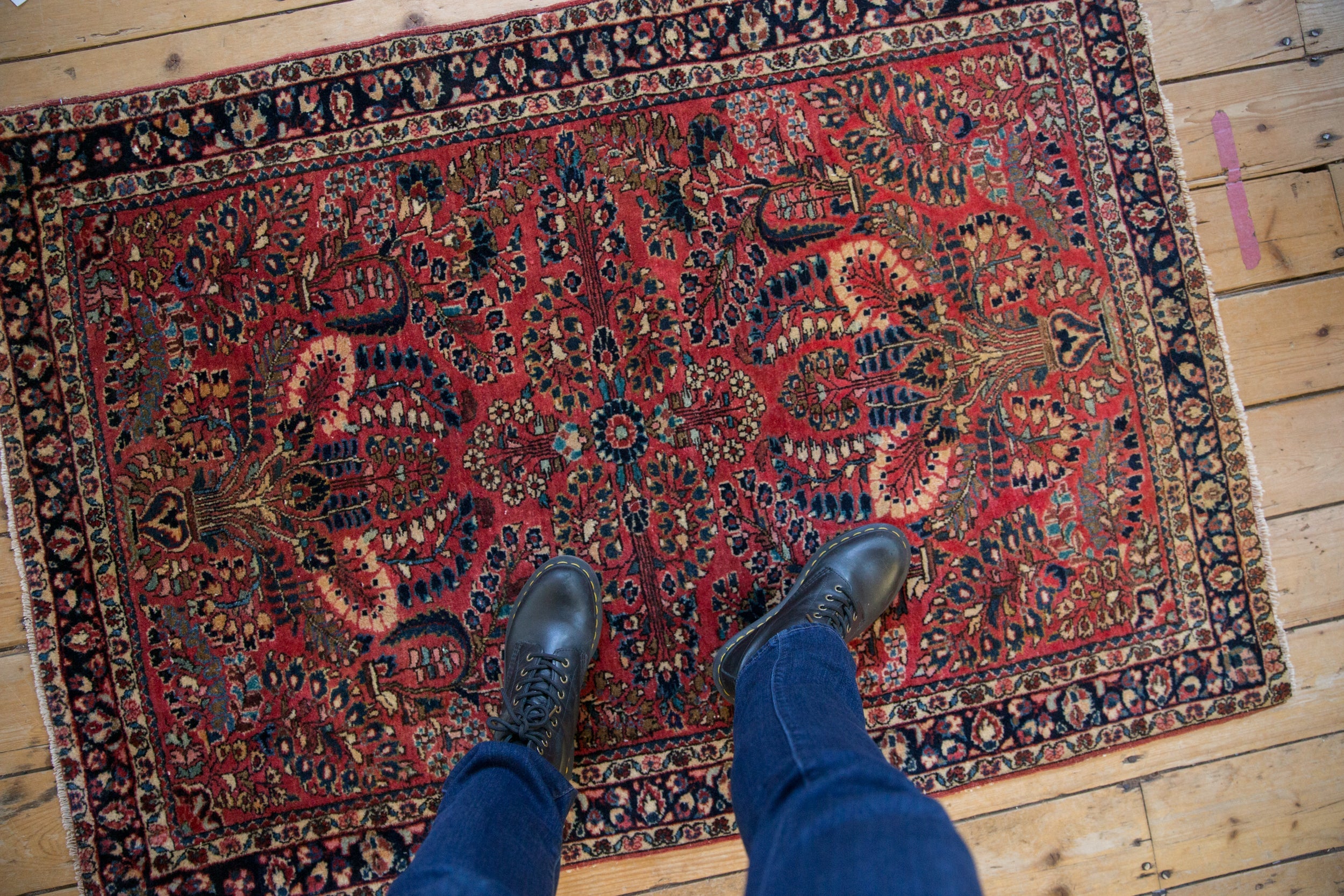 3.5x5 Vintage Sarouk Rug // ONH Item 10974 Image 1