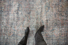 10.5x16.5 Vintage Distressed Mahal Carpet // ONH Item 10982 Image 1