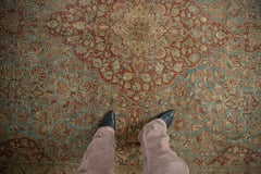 9x12 Vintage Fine Distressed Kashan Carpet // ONH Item 10984 Image 1