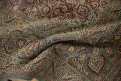 9x12 Vintage Fine Distressed Kashan Carpet // ONH Item 10984 Image 7