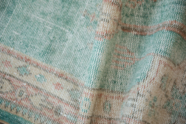 2.5x5.5 Vintage Distressed Oushak Rug Runner // ONH Item 10992 Image 6