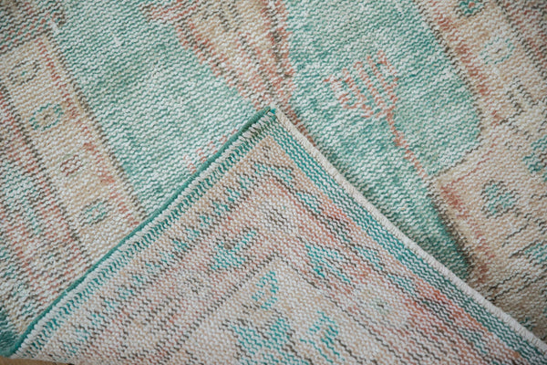 2.5x5.5 Vintage Distressed Oushak Rug Runner // ONH Item 10992 Image 7