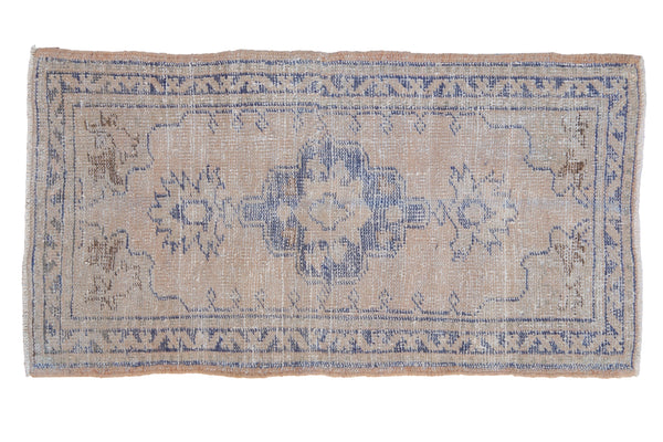 2x4.5 Vintage Distressed Oushak Rug Runner // ONH Item 11002