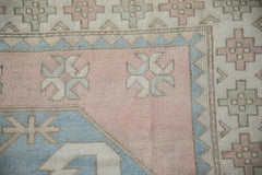 6x6.5 Vintage Distressed Oushak Square Carpet // ONH Item 11008 Image 2