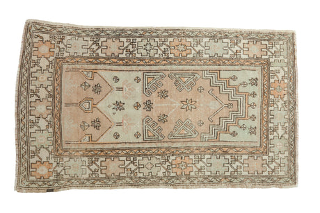 3x5 Vintage Distressed Oushak Rug // ONH Item 11009