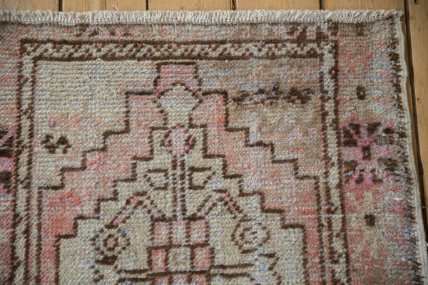 2.5x7.5 Vintage Distressed Oushak Rug Runner // ONH Item 11010 Image 2