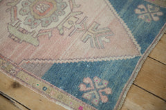 2x3 Vintage Distressed Oushak Rug Mat // ONH Item 11012 Image 5