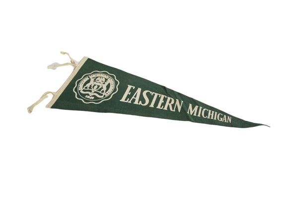 Eastern Michigan Felt Flag Pennant // ONH Item 11036 Image 1