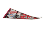 Close view of the Detroit Red Wings logo and 1997 Stanley Cup Champions text.