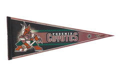 Phoenix Coyotes Felt Flag Pennant // ONH Item 11071