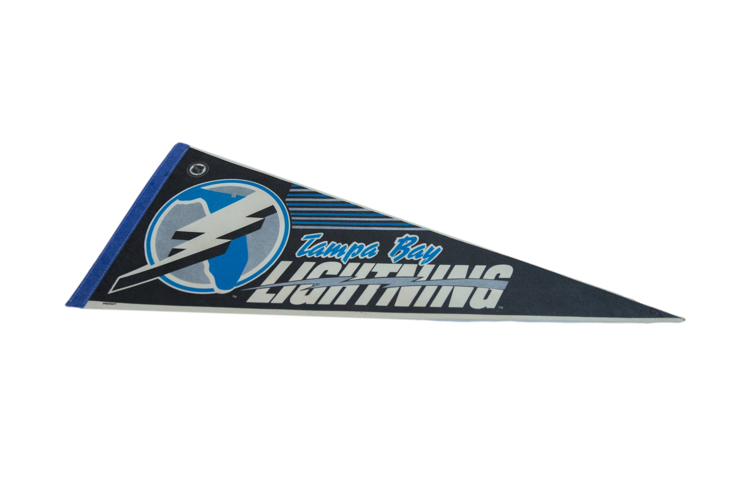 Tampa Bay Lightning Felt Flag Pennant // ONH Item 11075 Image 1