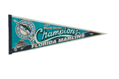 Florida Marlins 1997 World Series Felt Flag Pennant // ONH Item 11077