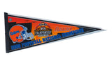Florida Gators 2006 National Champions felt pennant with orange helmet and blue text.