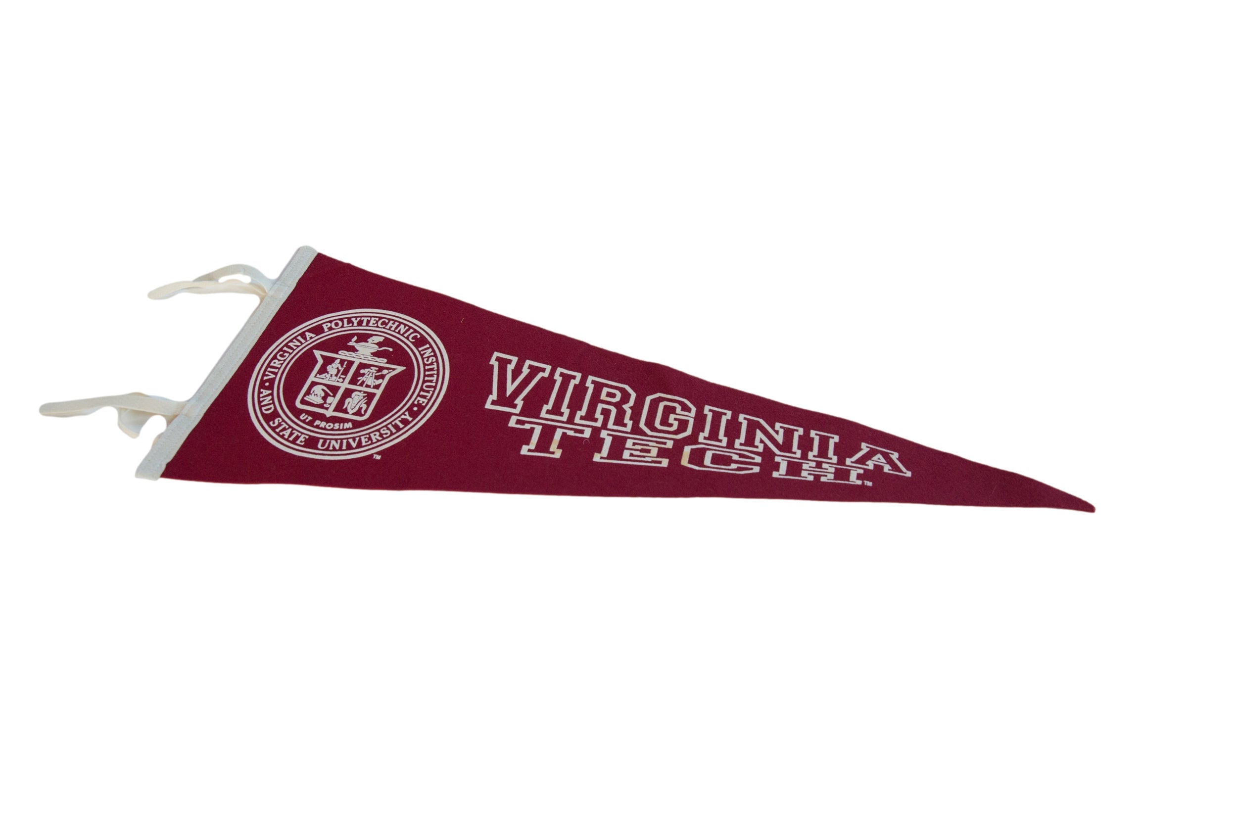 Virginia Tech Felt Flag Pennant // ONH Item 11107 Image 1