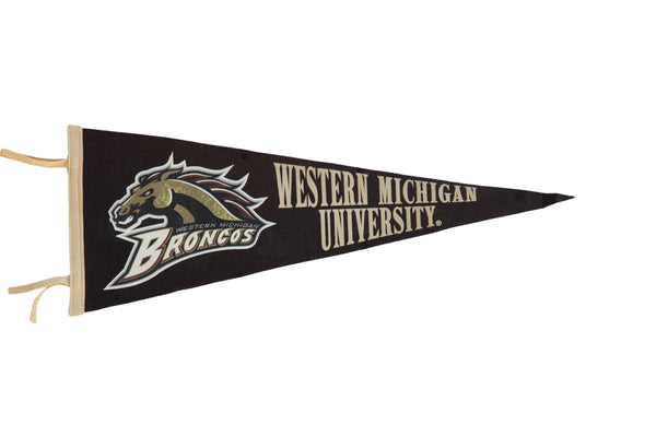 Western Michigan University Felt Flag Pennant // ONH Item 11113