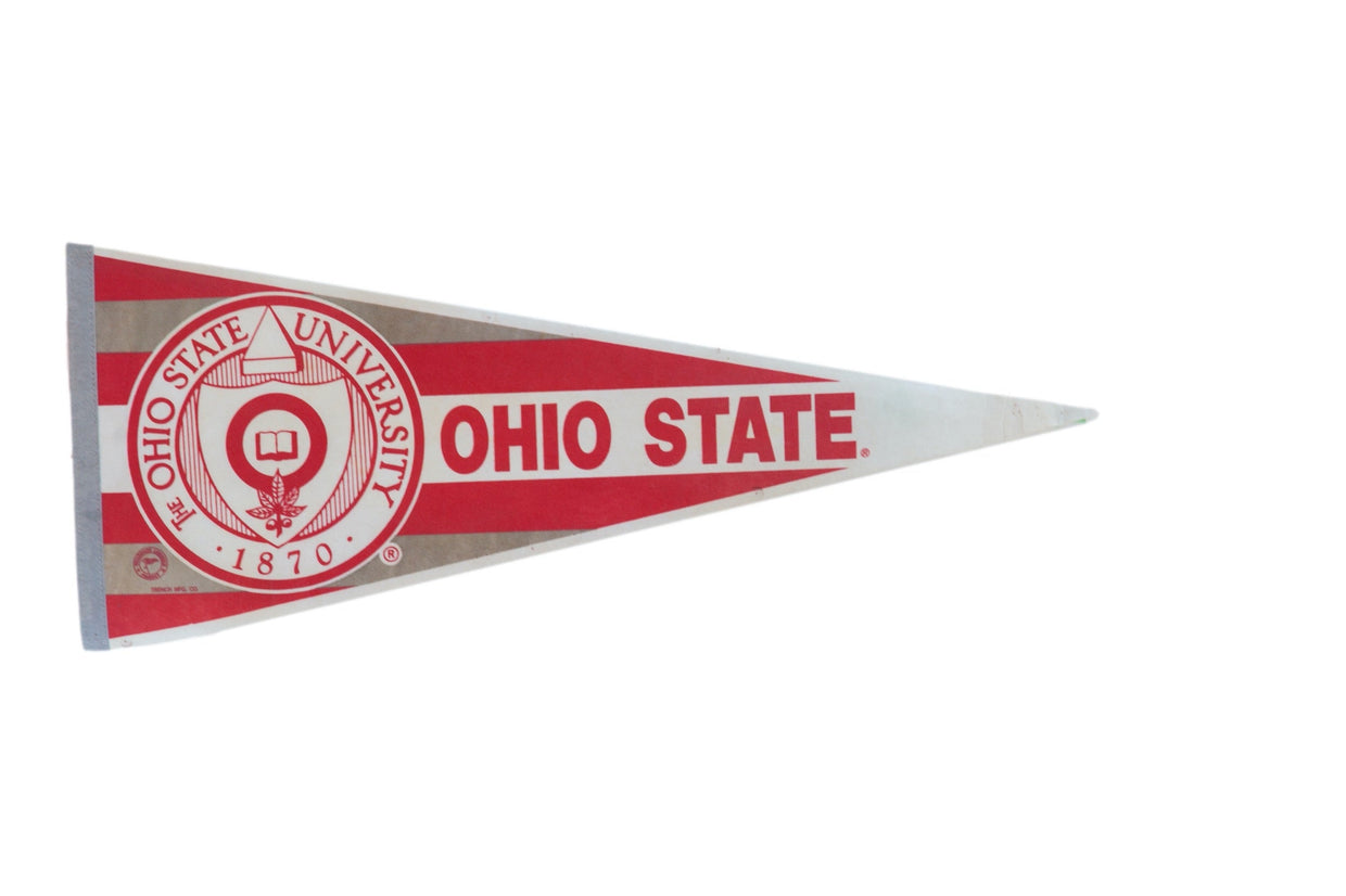 Ohio State Felt Flag Pennant // ONH Item 11119