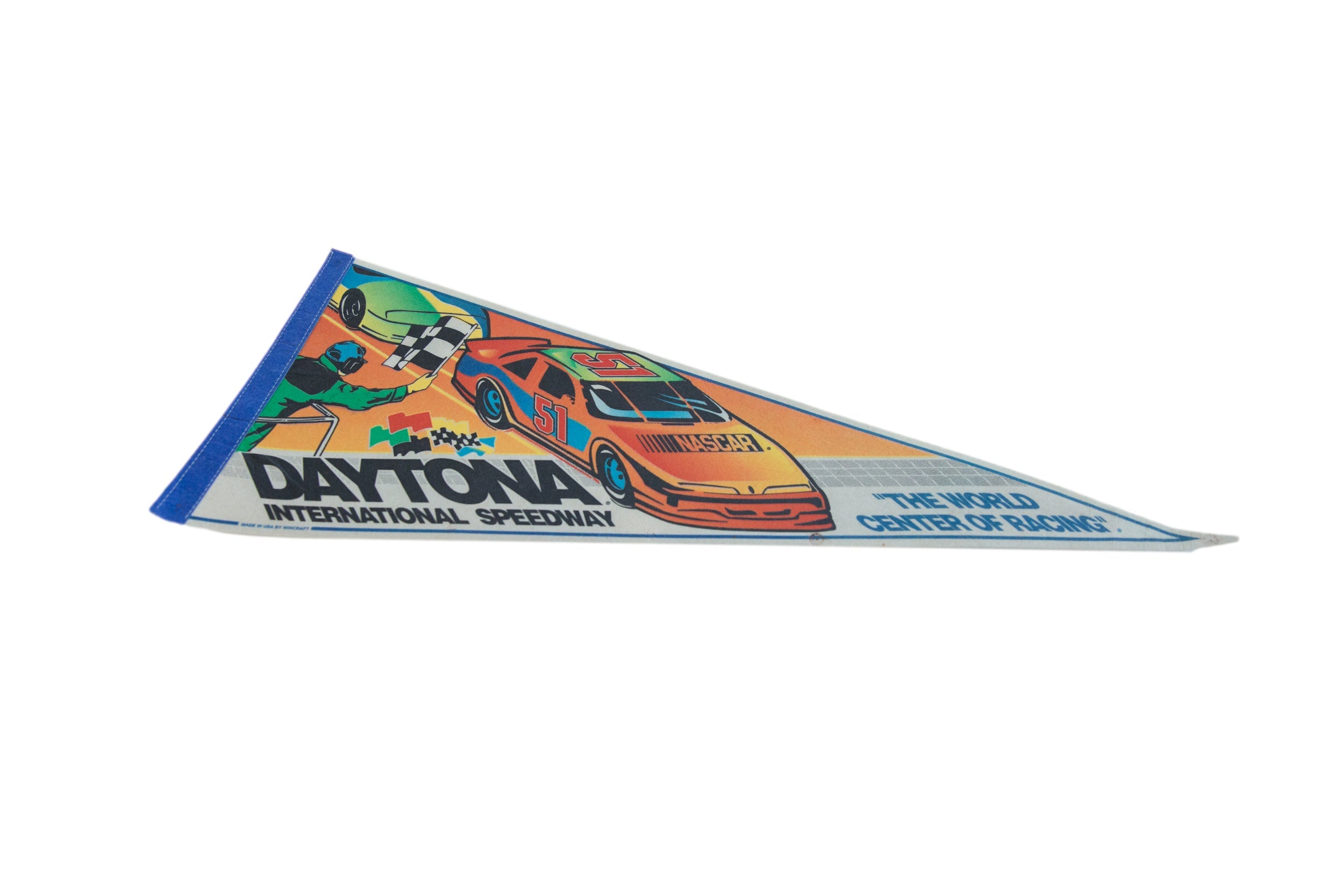 Daytona International Speedway Felt Flag Pennant // ONH Item 11145 Image 1