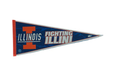 Illinois University Felt Flag Pennant // ONH Item 11156